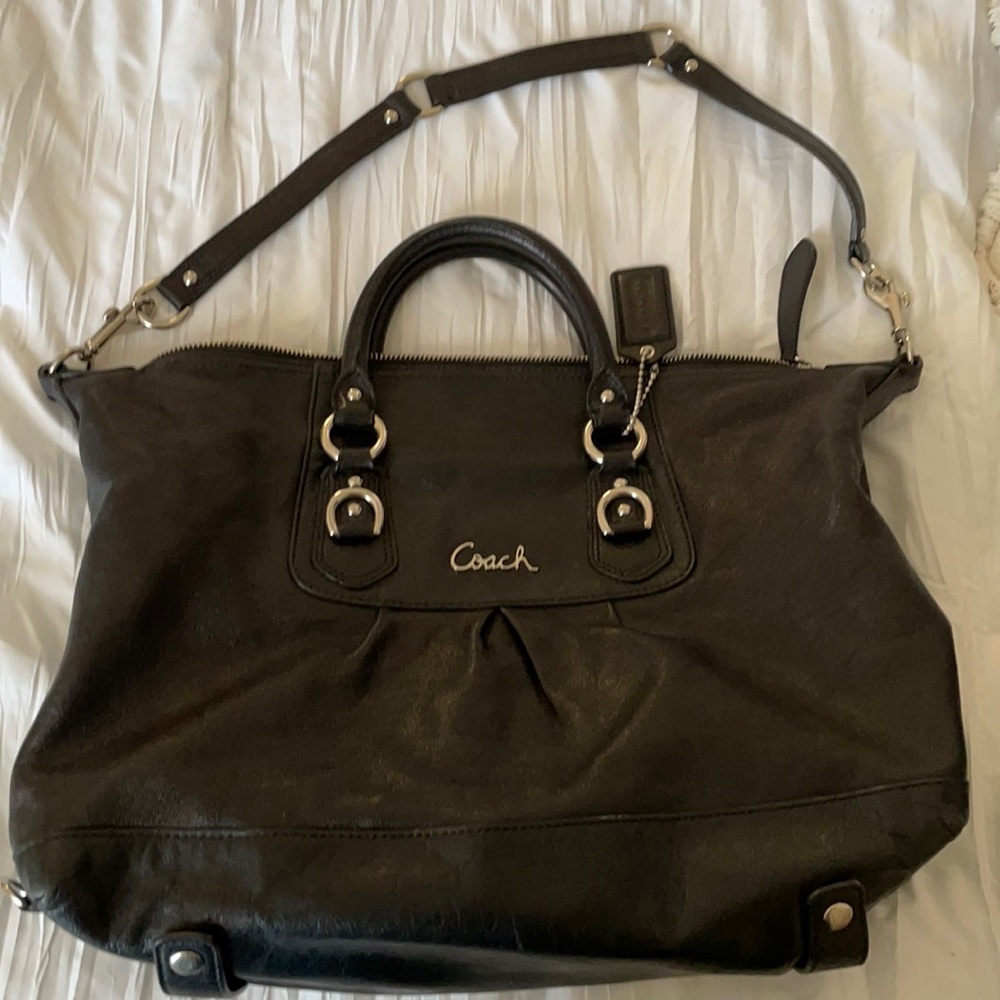 Black Coach Shoulder Bag